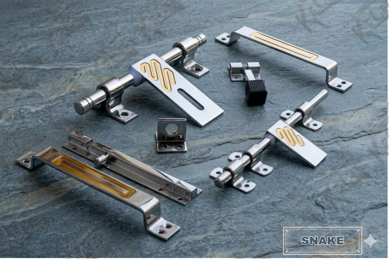 Door kit gold black series KECEE — slide 3